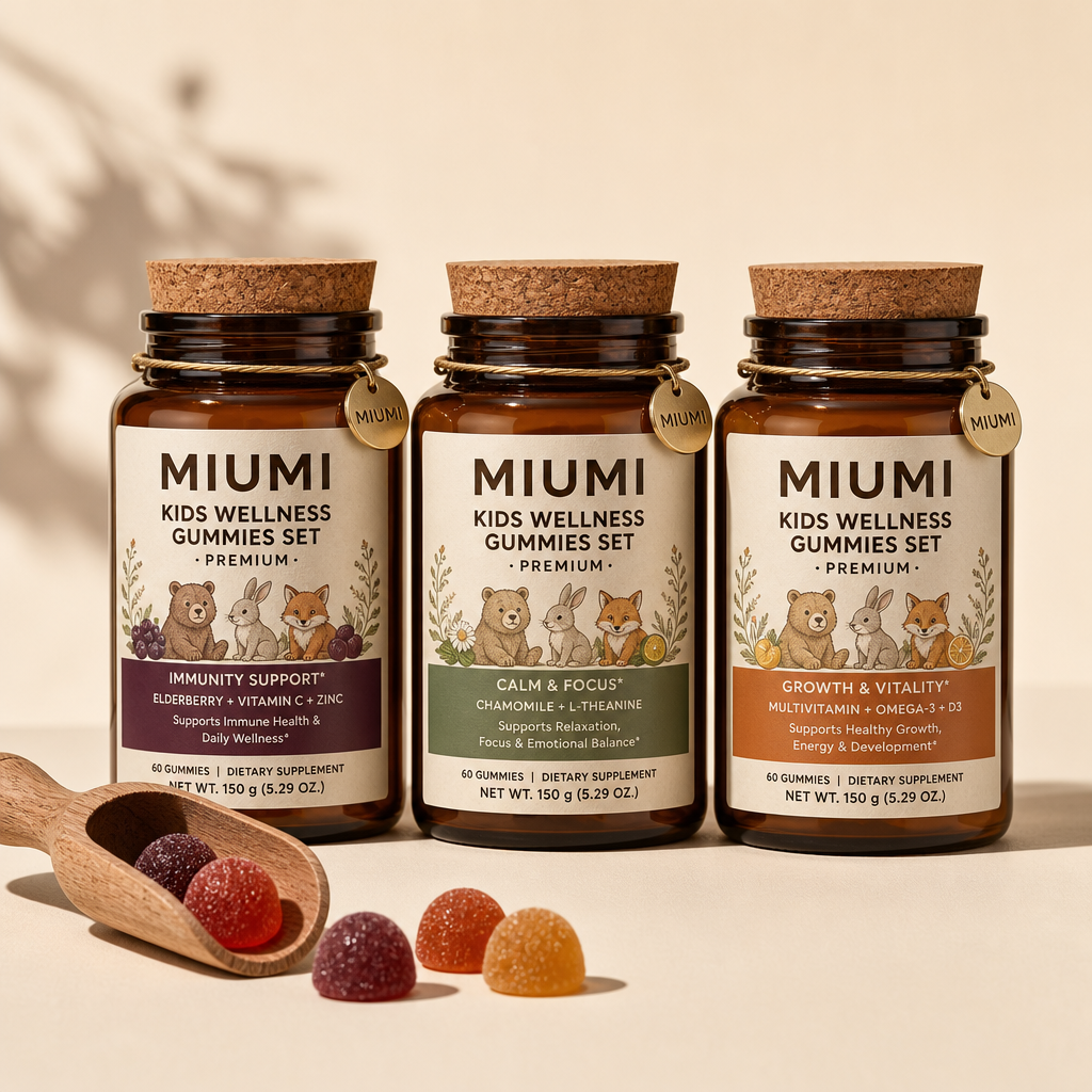 Kids Wellness Gummies Set