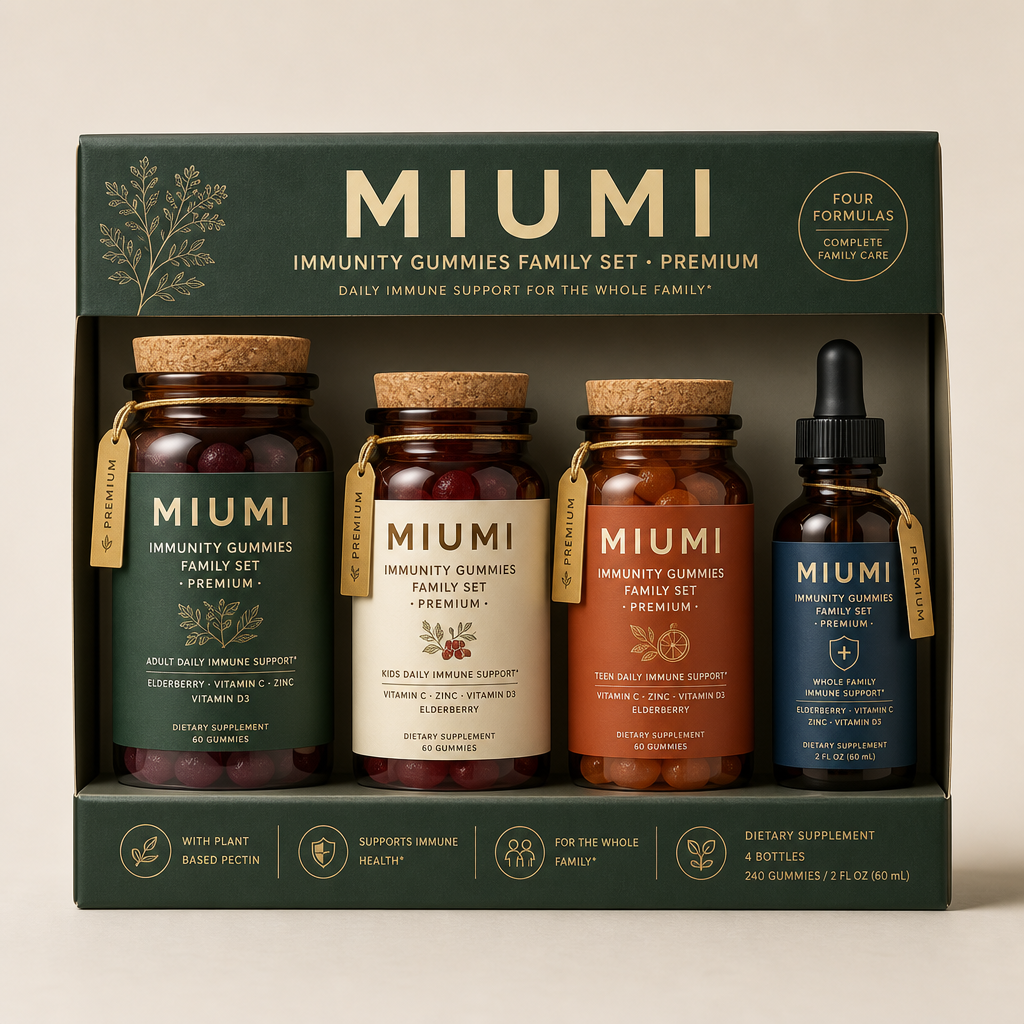 Immunity Gummies Family Set