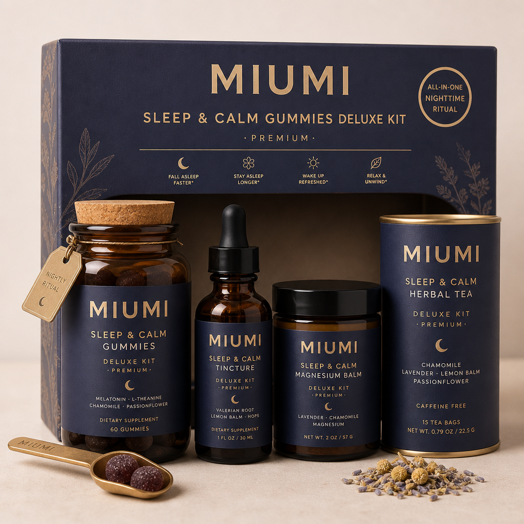 Sleep & Calm Gummies Deluxe Kit